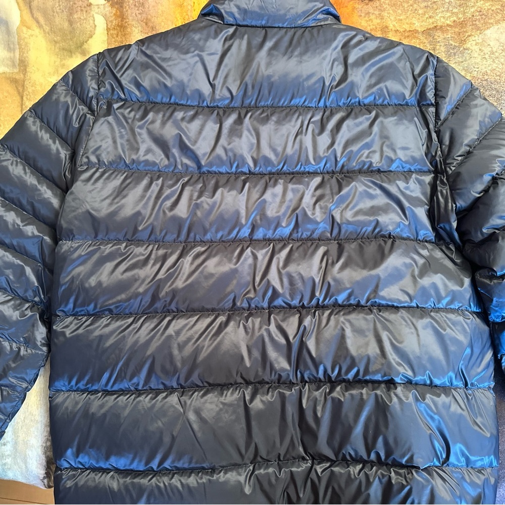 Burberry men’s down fill puffer jacket size xl